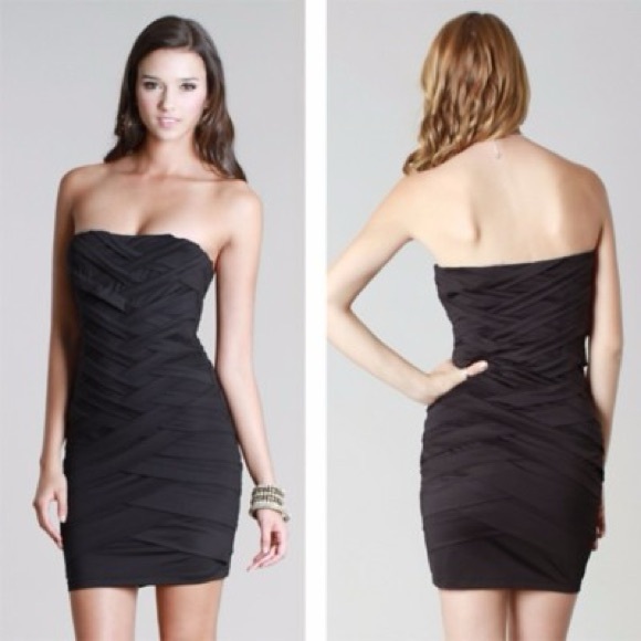 Nikibiki Black Strapless Dress - Picture 2 of 6